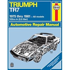 Triumph TR7 1975-82 Owner's Workshop Manual (Classic Reprint Series: Owner's Workshop Manual)