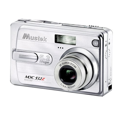 Mustek MDC532Z 5.2MP Digital Camera with 3x Optical Zoom