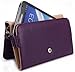 Wristlet Wallet with Detachable Strap and Credit Card Holder for BLU Life View, Life One X (2016) 5.2