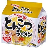 サッポロ一番 とんこつラーメン 5食×6個