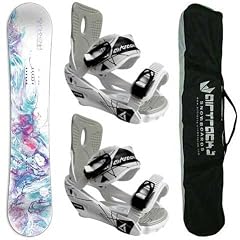 AIRTRACKS DAMEN SNOWBOARD SET - BOARD POEM - SOFTBINDUNG STAR W PRO - SB BAG