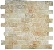 Honey Onyx Split Face 1x2 Mosaic Tile for Kitchen Backsplash, Wall tile
