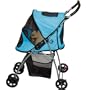 Pet Gear Ultra-Lite Pet Stroller for cats and dogs up to 20-pounds, Ice Blue