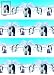 Antarctic Kings Penguin Christmas Wrapping Paper