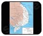South Vietnam Map Mouse Pad