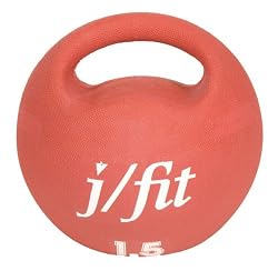 j/fit 3.3lb Premium Handle Medicine Ball