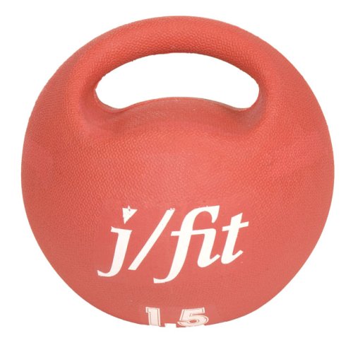 j/fit 3.3lb premium handle medicine ball