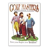 Three Stooges Golf Masters Retro Vintage Tin Sign