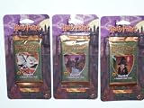3 Packs of Harry Potter Booster 11 Random Game Cards in Each Pack (Sold As a Set)