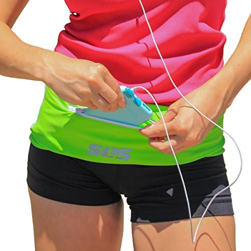 HiPZiPP, Pink Lipstick, Large, Top Quality Running Workout Fitness Belt, fits IPhone 6 + and other bigger phones, Runner Waist Pack, Running Fanny Pack, Travel Pouch
