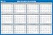 Blue Sky 2016 Horizontal & Vertical Laminated Planner, 36