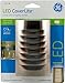 GE 11222 LED CoverLite, Light Sensing, Auto On/Off, Plug-In, Energy Efficient, Soft White, Oil-Rubbed Bronze Finish, Ideal for Entryway, Hallway, Kitchen, Bathroom, Bedroom, Office, and more