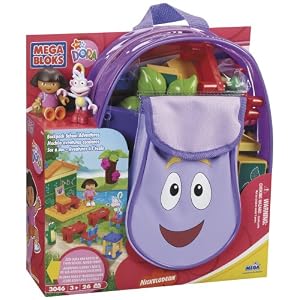 Click to buy Dora The Explorer Back to School: Mega Bloks Dora's School Time Backpack from Amazon! Click to buy Dora The Explorer Back to School: Mega Bloks Dora's School Time Backpack from Amazon!