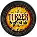 TURNER 'S Beer and Ale Cascading Pub Wall Clock
