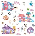 RoomMates RMK1147SCS Littlest Pet Shop Peel & Stick Wall Decals