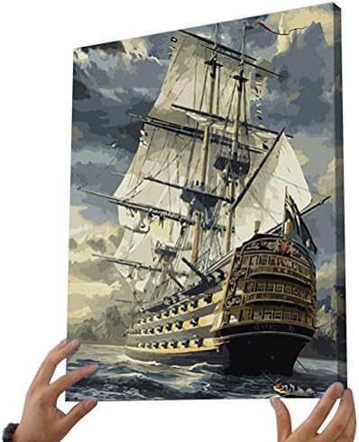 CNToWorld Digital DIY Oil Painting Paint By Numbers-Sea Sailing