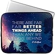 Elonbo BETTER THINGS AHEAD 13-13.3 Inch Waterproof Neoprene Sleeve Case Bag / Notebook Computer Case / Briefcase Carrying Bag / Ultrabook Laptop Bag Case / Pouch Cover for Apple MacBook Pro 11.3-inch with Retina Display / MacBook Air 13.3-inch / ASUS Chromebook HD / Toshiba CB35-B3330 / Dell Inspiron 13 / Lenovo Yoga 2 Pro / for HP Stream 13 Laptop/ HP Chromebook 14 / Samsung / Sony / Acer