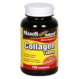 Mason Natural Collagen plus Vitamin C, 1480 mg, 120 Capsules (Pack of 2)