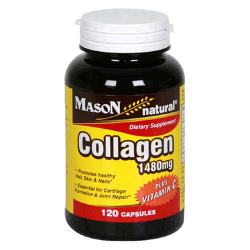 Mason Natural Collage plus Vitamin C, 1480 mg, 120 Capsules (Pack of 2) by Mason Natural