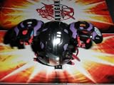 Bakugan Battle Brawlers Darkus Chrome Black Hydranoid LOOSE 400G