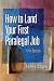Book How to Land Your First Paralegal Job (5th Edition)