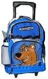  : Scooby Doo Large Black/Blue Rolling Backpack