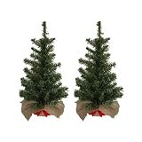 16"h Christmas Trees (2 Pcs. Set)