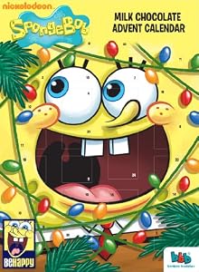 Spongebob Squarepants Milk Chocolate Advent Calendar - Christmas 2011