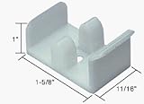 CRL 1-5/8 Wide Sliding Shower Door Jamb Guide for Sterling Shower Doors - Package