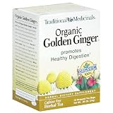 Traditional Medicinals Organic Golden Ginger, 16-Count Boxes (Pack of 6)