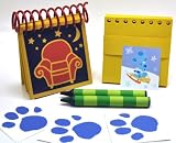 Handcrafted Blue's Clues Handy Dandy Nightime Notebook
