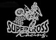 Super Cross Racing Upstream Images Silver Vinyl Wildlife Car Truck Window Decal Sticker