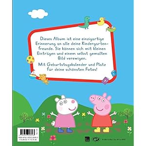Peppa Kindergartenfreundebuch: Meine Kindergartenfreunde
