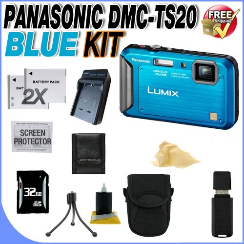 black friday price Panasonic DMC-TS20A Bundle 6