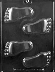 Buy BABY FOOT LOLLY Baby Candy Mold Chocolate by CybrTrayd