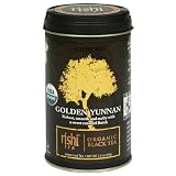 Rishi Tea Organic Golden Yunnan Loose Tea, 3.2-Ounce Tin (Pack of 3)