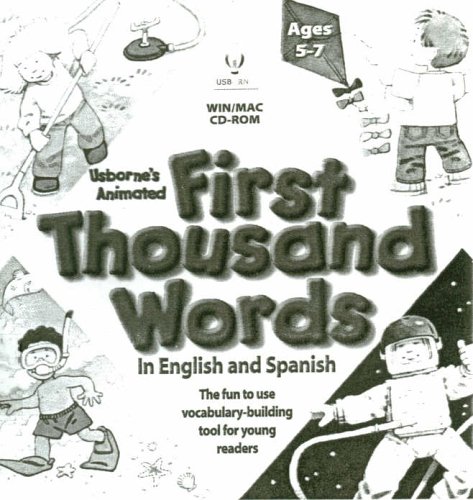 Usborne's Animated First Thousand Words in English and Spanish