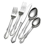 Wallace Whitman 20-Piece Stainless Steel Flatware Set, Service for 4