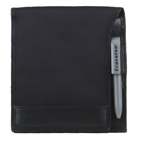 Travelon RFID Blocking ID and Boarding Pass Holder, Black, One Size