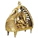 Artistic Brass Ganesh Statue in a Swan Boat