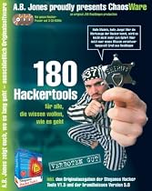 180 Hacker Tools, CD-ROM F&uuml;r alle, die wissen wollen, wie es geht. F&uuml;r Windows 98, ME, XP. Inkl. der Originalausg. der Steganos Hacker Tools V1.5 und 5.0