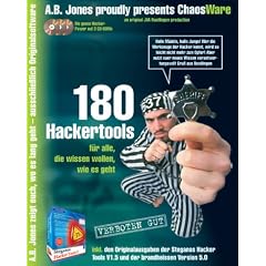 180 Hacker Tools, CD-ROM F�r alle, die wissen wollen, wie es geht. F�r Windows 98, ME, XP. Inkl. der Originalausg. der Steganos Hacker Tools V1.5 und 5.0