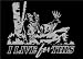 I Live for This Upstream Images Silver Vinyl Wildlife Car Truck Window Decal Sticker