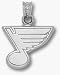 St. Louis Blues Blues Note Logo 3/8 Charm - Sterling Silver Jewelry