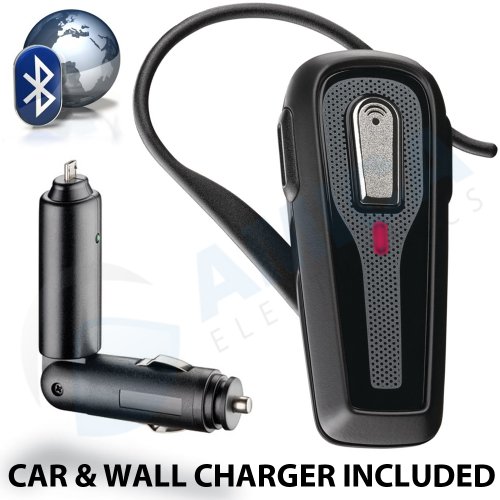 Plantronics Explorer 390 A+ Bluetooth Headset with Noise and Echo Reduction for LG Phones also inlcuded with the Pacakge Wall Charger, Car Charger and Pouch 