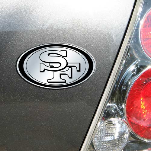 St Francisco 49ers Chrome Auto Emblem