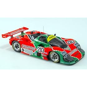 Mazda 767 B, No.203, 12ter Le Mans, 1989, Model Car, Ready-made, Spark 1:43