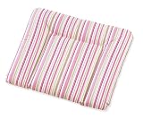 Pinolino 75585-7 - Wickelauflage Supersoft, Folie, beidseitig Streifen rosa/gr&uuml;n