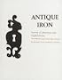 Antique Iron, English and American: 15th Century Through 1850 (348p)