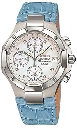 Seiko Women's SNA467 Coutura Alarm Chronograph Watch